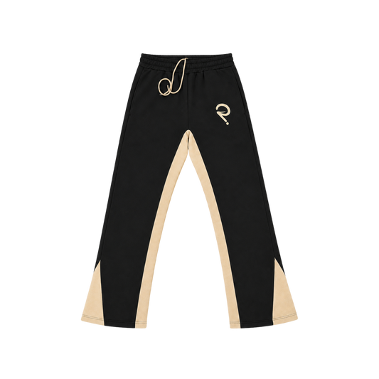 Black Groove Sweatpants "YouNeverBelieved"