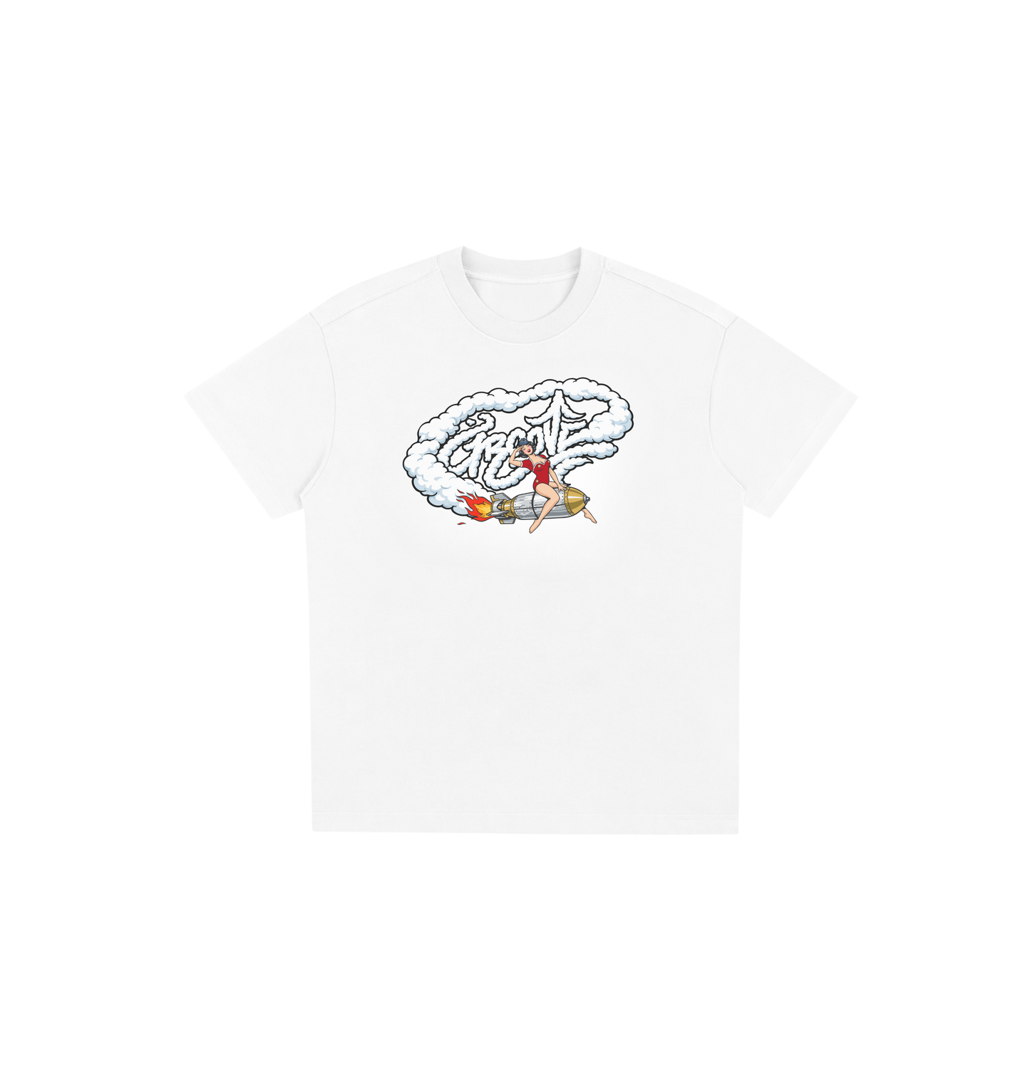 Groove Signature White T-shirt "Rocket"