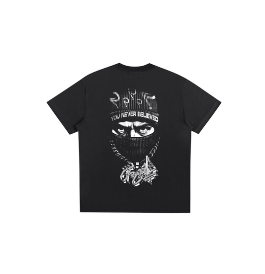 Groove Black T-Shirts "YouNeverBelieved"