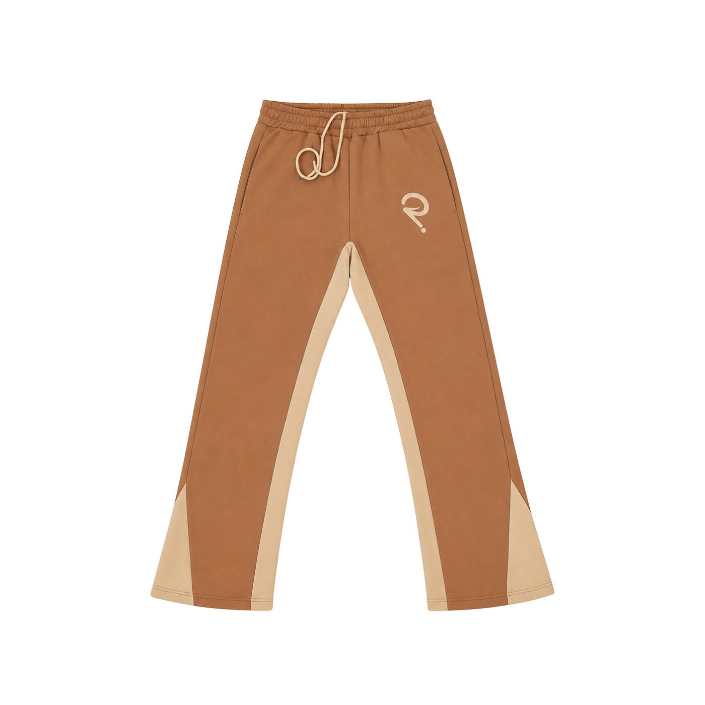 Brown Groove Sweatpants "YouNeverBelieved"