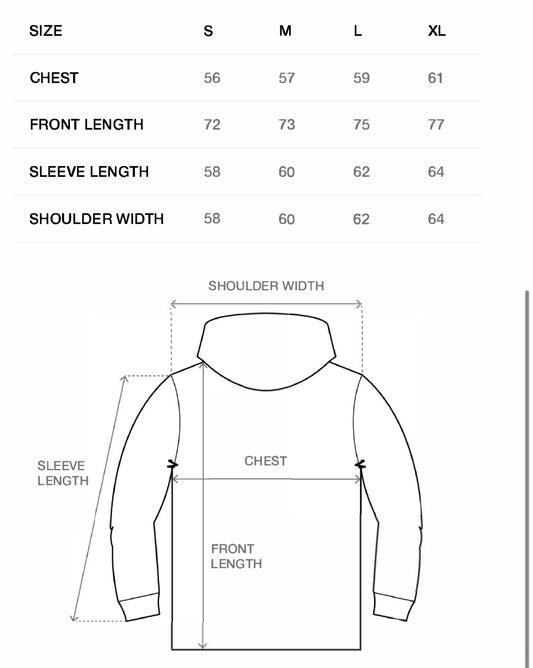 Black Groove Hoodie "YouNeverBelieved"
